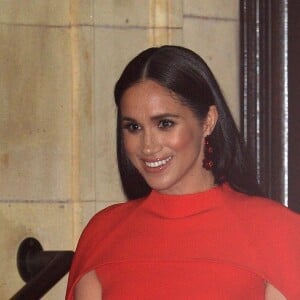 Le prince Harry, duc de Sussex, et Meghan Markle, duchesse de Sussex assistent au festival de musique de Mountbatten au Royal Albert Hall de Londres, Royaume Uni, le 7 mars 2020.