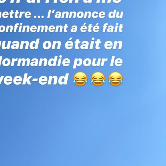 Rachel Legrain-Trapani répond aux questions d'abonnés concernant sa grossesse, le 26 mars 2020 sur Instagram.