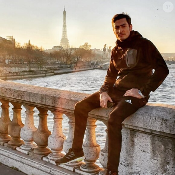 Claude de "Koh-Lanta" à Paris, 8 janvier 2020, sur Instagram
