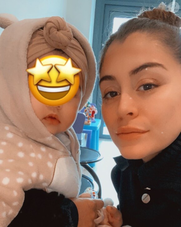 Anaïs Camizuli avec sa fille Kessi sur Instagram, le 21 janvier 2020