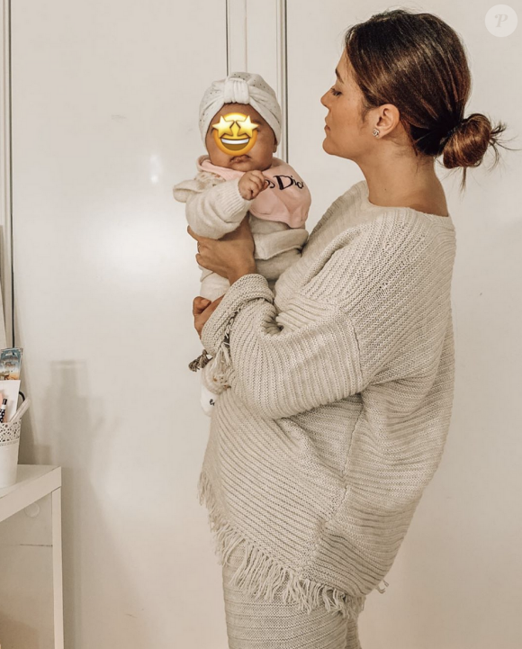 Anaïs Camizuli avec sa fille Kessi sur Instagram, 6 décembre 2019