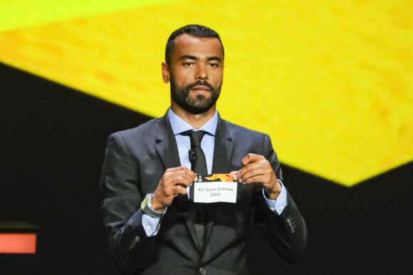 Ashley Cole annonce AS Saint Etienne - Tirage au sort de l'UEFA Europa League de football à Monaco le 30 août 2019. © Norbert Scanella / Panoramic / Bestimage