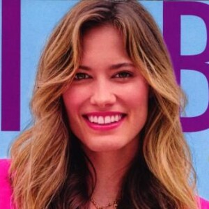 Amanda Sthers dans le magazine "Biba" du mois d'avril 2020.