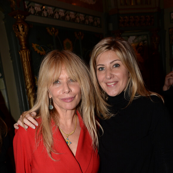 Exclusif - Rosanna Arquette et Amanda Sthers (réalisatrice) à l'after-party du film "Holy Lands" au restaurant le Beefbar (Rue Marbeuf dans le 8ème arrondissement) à Paris, France, le 4 décembre 2018. © Rachid Bellak/Bestimage