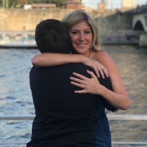 Amanda Sthers et son fils Oscar sur Instagram, août 2019.