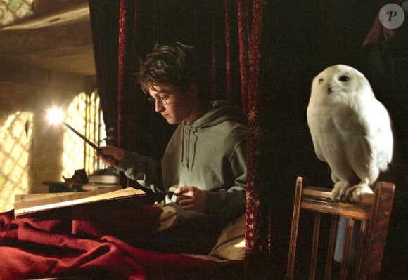 Daniel Radcliffe dans "Harry Potter et le prisonnier d'Azkaban". 2004. @Warner Bros/KRT/ABACA.