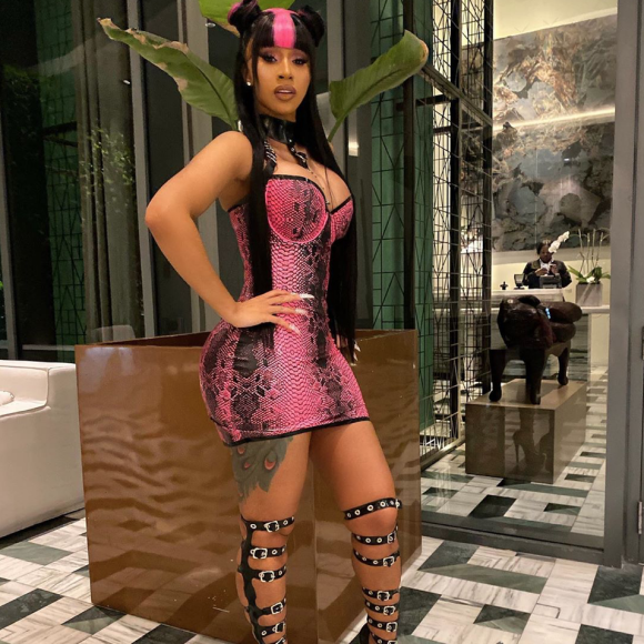 Cardi B. Janvier 2020.