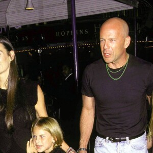 Bruce Willis et Demi Moore en 2001. 