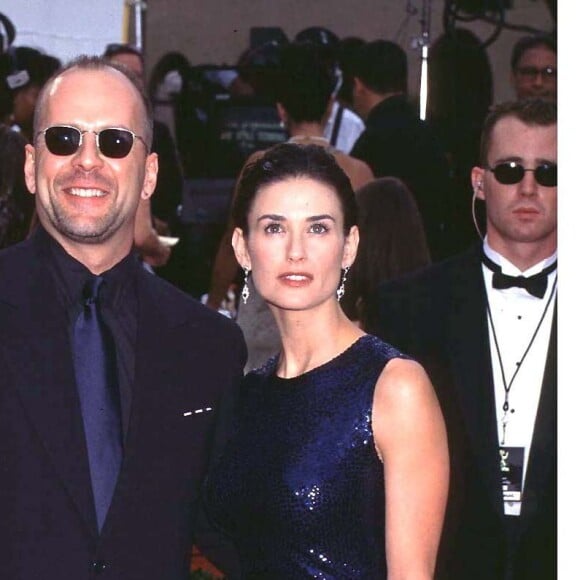 Bruce Willis et Demi Moore en 1997.