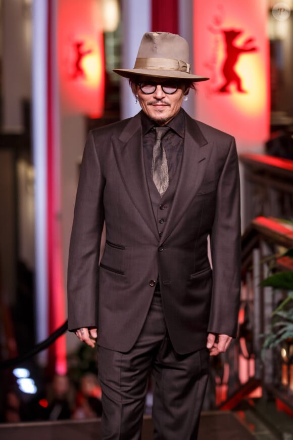 Johnny Depp - Première du film "Minamata" au 70ème Festival international du film de Berlin, La Berlinale 2020, à Berlin le 21 Février 2020.