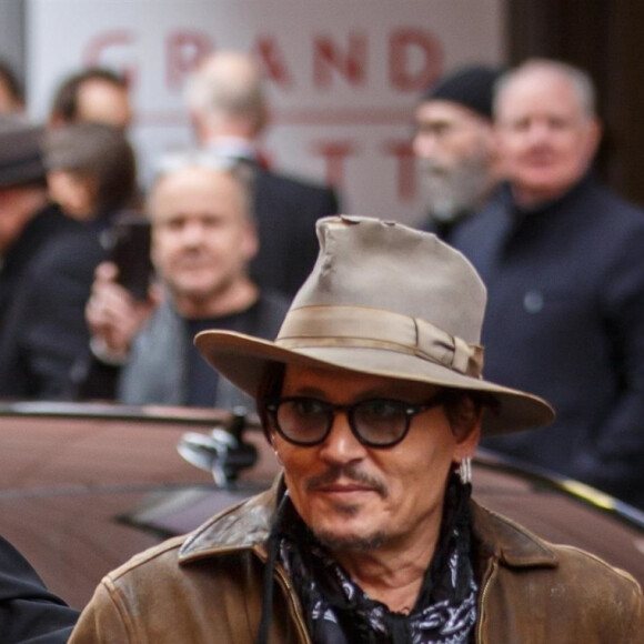 Johnny Depp pour la présentation du film "Minamata" (conférence et photocall) au 70ème Festival international du film de Berlin, La Berlinale 2020, à Berlin le 21 Février 2020.