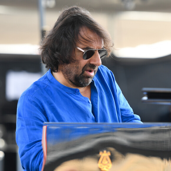 André Manoukian - Festival "Jazz à Juan" à Juan-les-Pins. Le 14 juillet 2018 © Lionel Urman / Bestimage