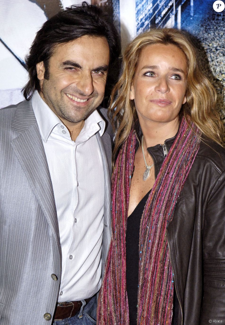 André Manoukian et son épouse Stéphanie Première du film JeanPhilippe au cinéma UGC Normandie