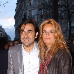 André Manoukian et son épouse Stéphanie - Première du film "Jean-Philippe" au cinéma UGC Normandie de Paris. Le 28 mars 2006. @Klein-Gouhier/ABACAPRESS.COM
