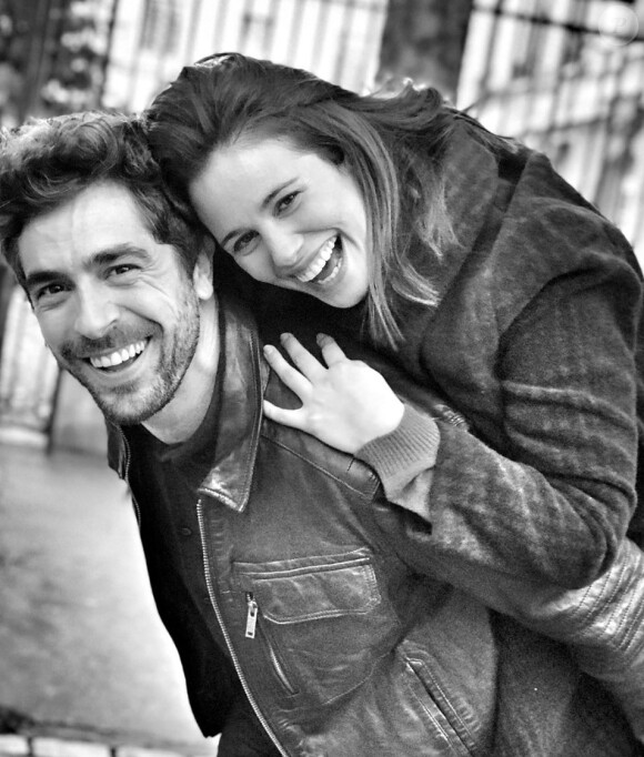 Agustin Galiana et Lucie Lucas sur Instagram. Le 24 janvier 2020.