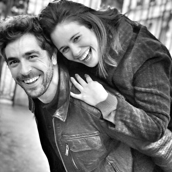 Agustin Galiana et Lucie Lucas sur Instagram. Le 24 janvier 2020.