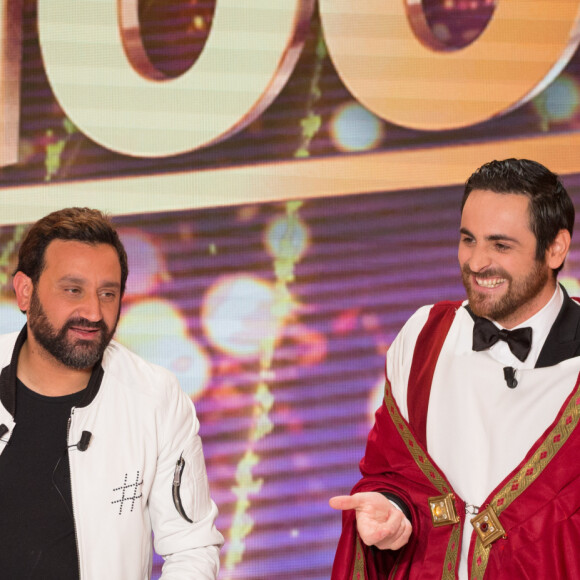 Exclusif - Cyril Hanouna et Camille Combal - 1000ème de l'émission "Touche pas à mon poste" (TPMP) en prime time sur C8 à Boulogne-Billancourt le 27 avril 2017.