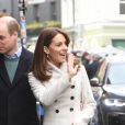 Le prince William, duc de Cambridge, et Catherine (Kate) Middleton, duchesse de Cambridge, se rendent dans un organisme de bienfaisance en santé mentale au Temple Bar à Dublin, Irlande, le 4 mars 2020, pour une visite officielle de 3 jours