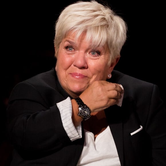 Exclusif - Mimie Mathy - Enregistrement de l'émission "La Boîte à secrets 4" à Paris, présentée par F.Bollaert, et diffusée le 10 avril sur France 3. Le 23 janvier 2020 © Tiziano Da Silva / Bestimage