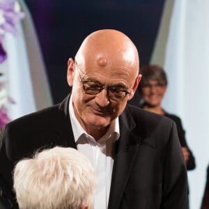 Exclusif - Benoist Gérard et Mimie Mathy - Enregistrement de l'émission "La Boîte à secrets 4" à Paris, présentée par F.Bollaert, et diffusée le 10 avril sur France 3. Le 23 janvier 2020 © Tiziano Da Silva / Bestimage