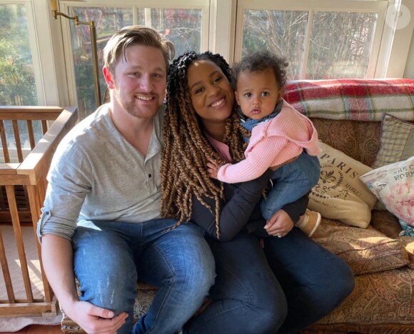 Quincy, sa fille Coretta et son mari Ethan sur Instagram. Le 16 novembre 2019.