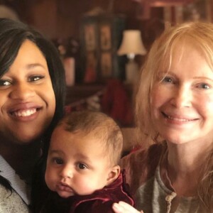 Mia Farrow, sa fille Quincy et sa petite-fille Coretta sur Instagram. Le 27 décembre 2018.