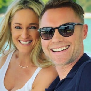 Ronan Keating et sa femme Storm. Photo Instagram en 2020.