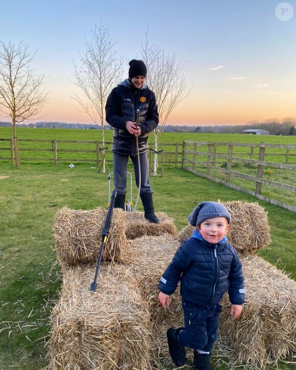 Ronan Keating et son fils Cooper. Photo Instagram mars 2020.
