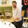 Exclusif - Cyril Lignac dédicace son livre "Saisons" à Paris le 7 décembre 2019. © Jonathan Rebboah/Panoramic/Bestimage