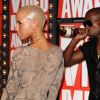 Kanye West et Amber Rose aux MTV Video Music Awards 2009 au Radio City Music Hall. New York, le 13 septembre 2009.