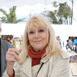 Exclusif - Mylène Demongeot lors de la 96ème édition de la foire de Chatou en France, le 11 mars 2018. . © Denis Guignebourg/Bestimage