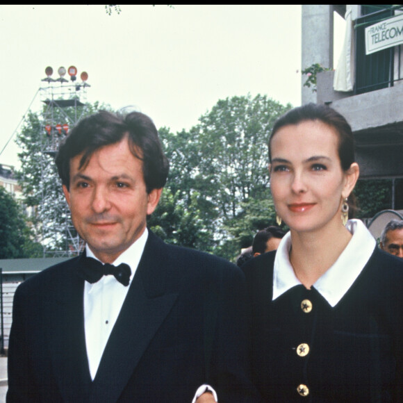 Carole Bouquet et Jacques Leibowitch en 1991.