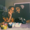 Alicia Keys et son mari Swizz Beatz. Avril 2020.