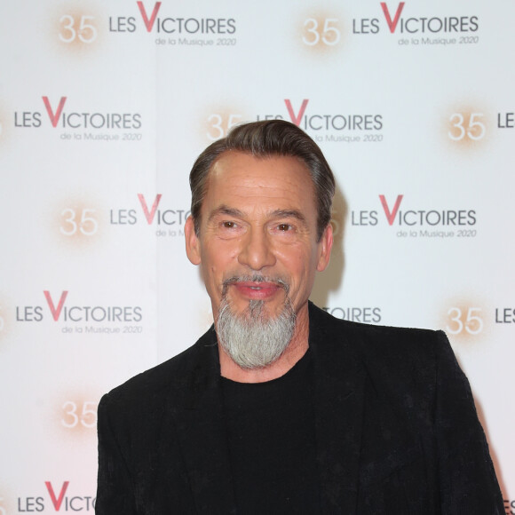 Florent Pagny lors de la 35e édition des Victoires de la musique à La Seine Musicale, Boulogne Billancourt le 14 février 2020. © Cyril Moreau / Bestimage