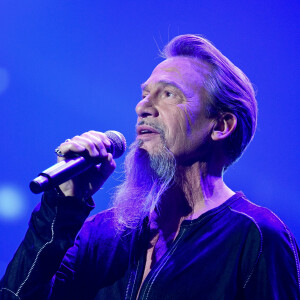 Florent Pagny - Concert caritatif "Leurs Voix pour l'Espoir" au profit de la recherche contre le cancer du pancréas, créé et présenté par L. Cholewa à l'Olympia à Paris, le 7 octobre 2019. © Marc Ausset-Lacroix - Pierre Perusseau / Bestimage