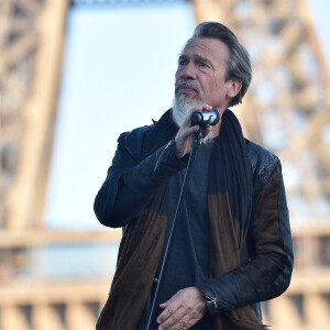 Exclusif - Florent Pagny - Répétitions du concert anniversaire des 130 ans de la Tour Eiffel à Paris. Le 2 octobre 2019. © Giancarlo Gorassini / Bestimage