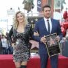 Michael Bublé honoré avec son étoile sur le Walk Of Fame à Hollywood avec Luisana Lopilato Los Angeles, le 16 novembre 2018.