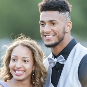 Exclusif - Tony Yoka et Estelle Mossely (enceinte, habillée par Christophe Guillarmé) - Les célébrités lors grand concert de l'Orchestre National de France au Champs de Mars présenté par S. Bern sur France 2 pour célébrer la Fête Nationale à Paris le 14 juillet 2017 © Giancarlo Gorassini / Pierre Perusseau / Veeren / Bestimage