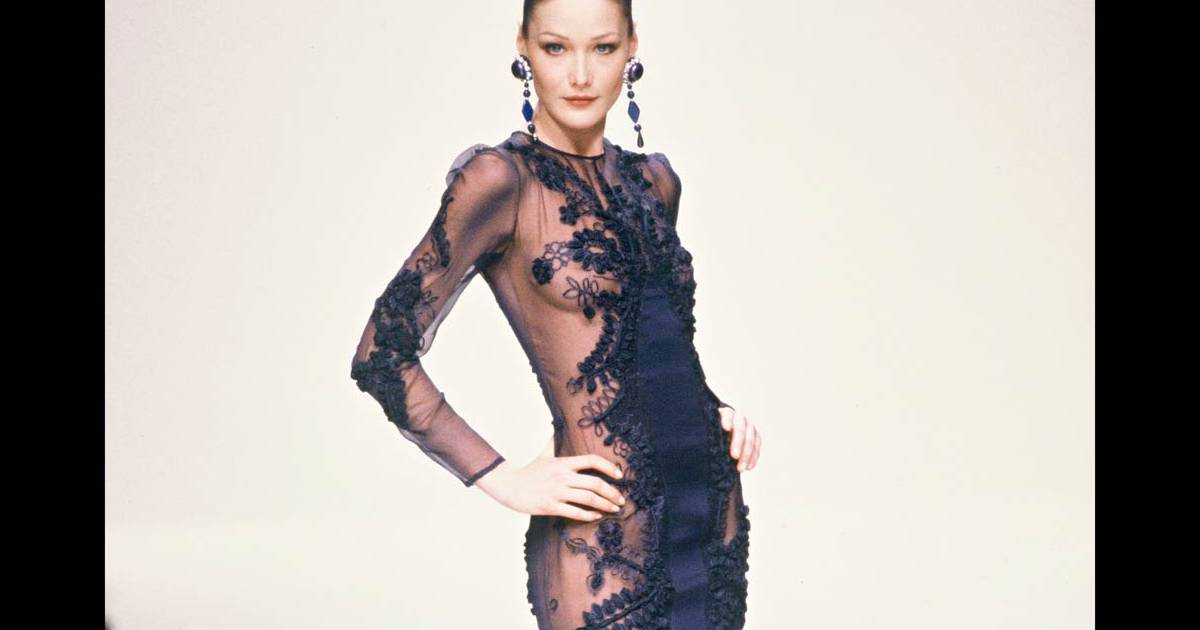 A l'époque où Carla Bruni était mannequin... elle n'avait ...
