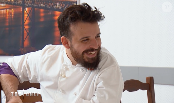 Adrien - Episode de la guerre des restos dans "Top Chef 2020" sur M6, le 29 avril 2020.