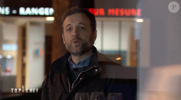 François-Régis Gaudry - Episode de la guerre des restos dans "Top Chef 2020" sur M6, le 29 avril 2020.