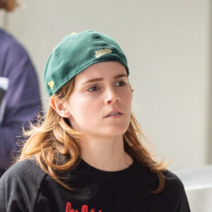 Exclusif - Emma Watson arrive à l'aéroport de JFK à New York, le 17 mai 2019