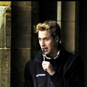 Le prince William étudiant à l'Université St Andrews, en Ecosse, en 2004.