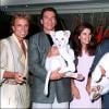 Siegfried & Roy avec Arnold Schwarzenegger et sa femme Maria Shriver.