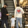 Exclusif - Scott Disick est allé faire du shopping avec son fils Reign Disick dans un centre commercial du quartier de Calabasas à Los Angeles, le 1er mars 2020