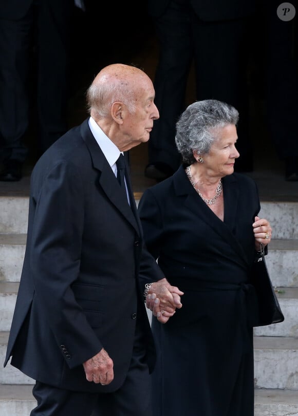 Valéry Giscard d'Estaing et sa femme Anne-Aymone26/09/2017 - Neuilly-sur-Seine
