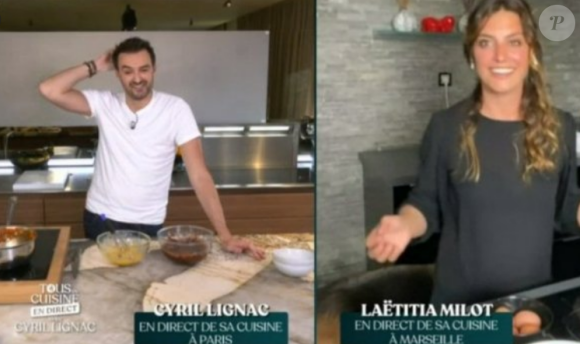 Cyril Lignac aux commandes de "Tous en cuisine" avec ses invités - M6