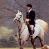 Le prince Charles en pleine partie de chasse dans le Gloucestershire, en 1995.