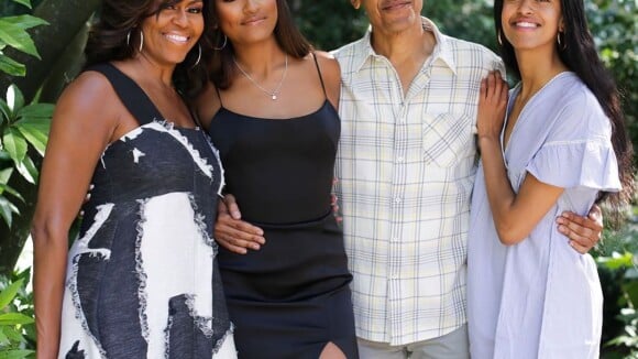 Michelle Obama, ses filles fières d'elle : rares confidences de Malia et Sasha