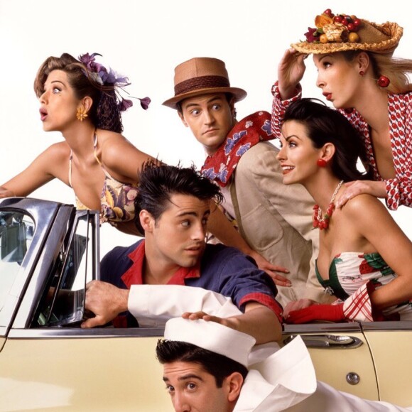 Photo promo de l'épisode spécial de Friends, en préparation pour 2020